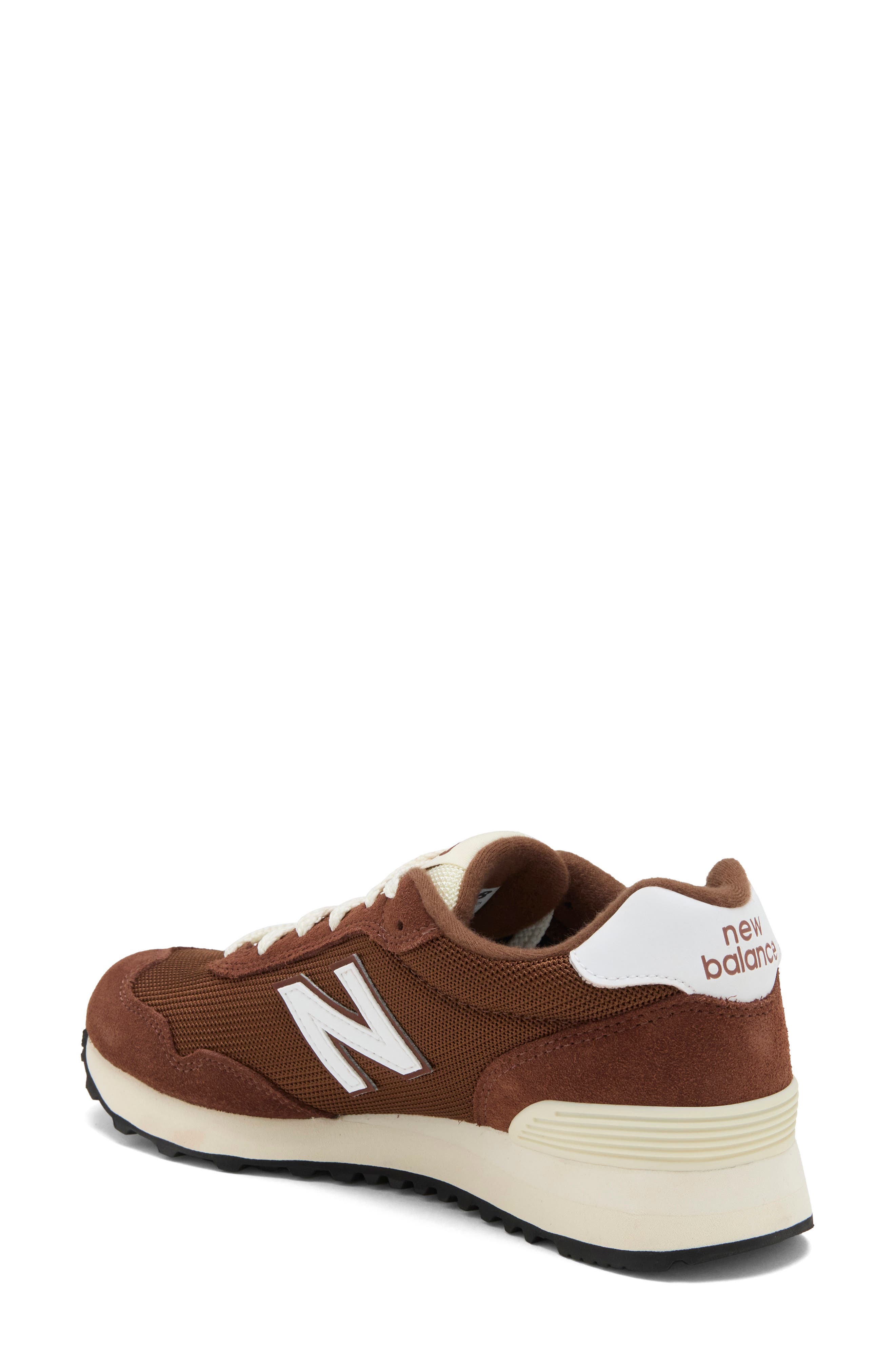 515 Sneaker, Alternate, color, RICH OAK/ NB 103 WHITE