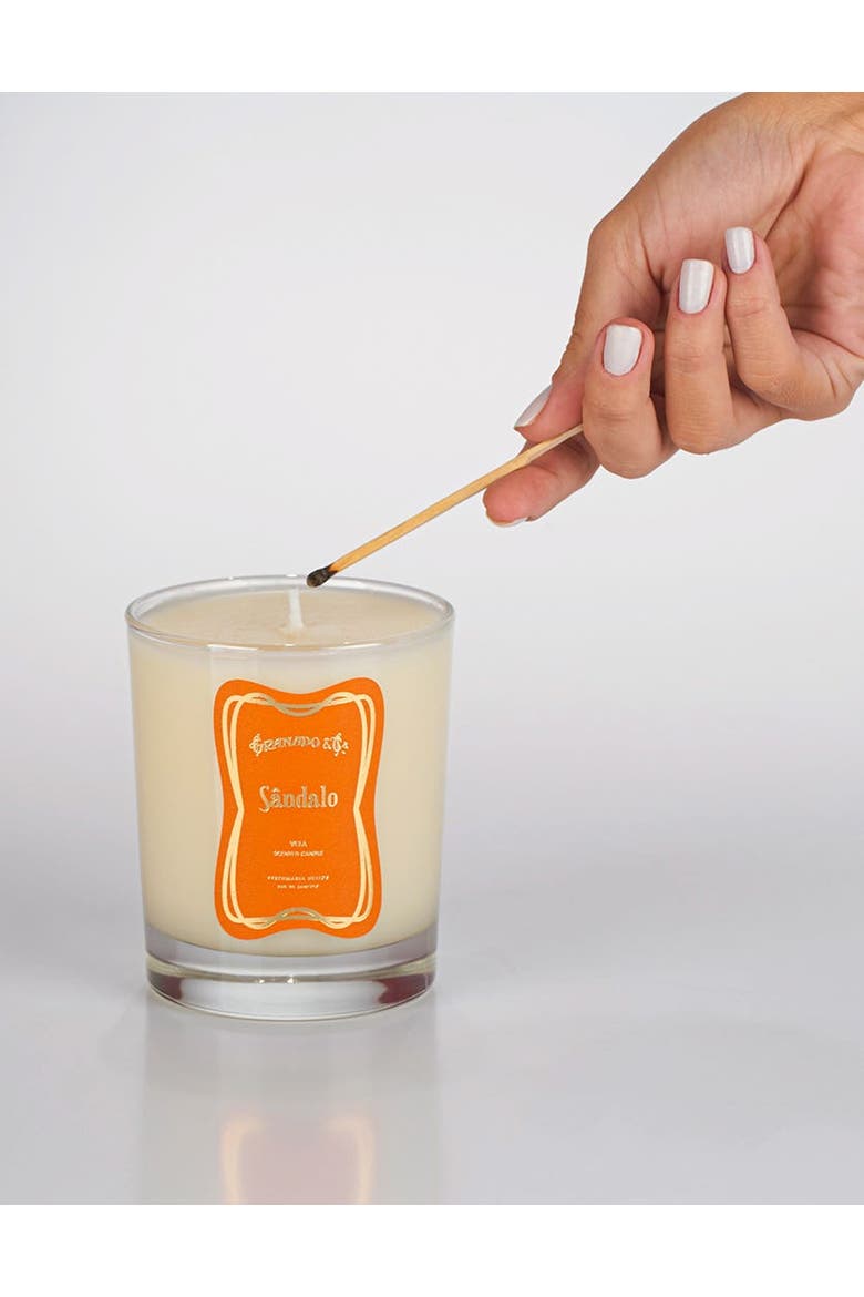 Sândalo Scented Candle, Alternate, color, Clear