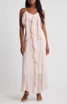 VERO MODA Camille Ruffle Detail Slipdress