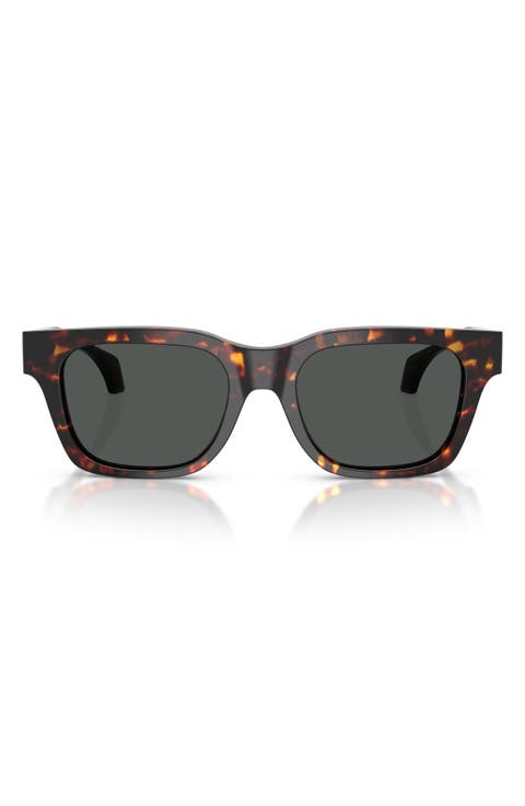 52mm Square Sunglasses