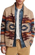 Lucky Brand Southwest Shawl Collar Cardign