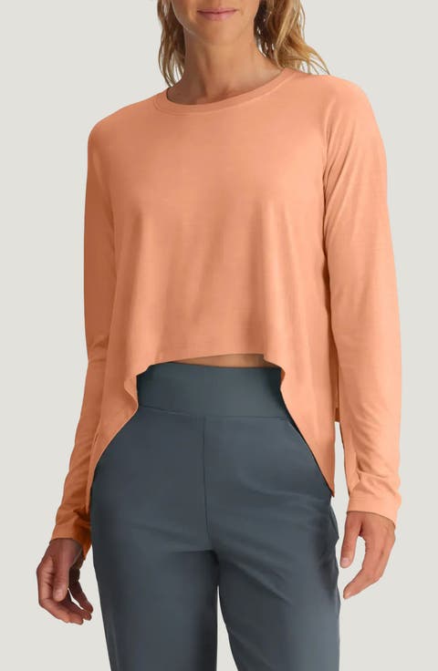 Crop Long Sleeve Top