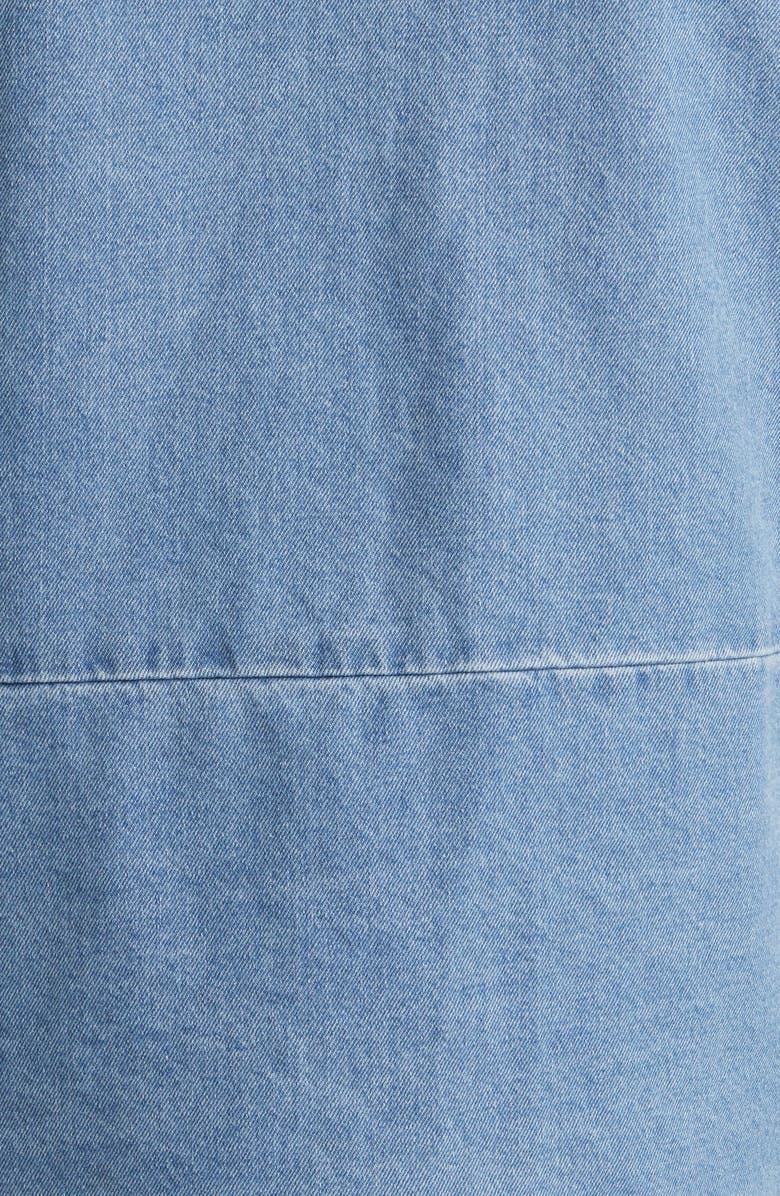 Dickies Zip Front Denim Vest, Alternate, color, 