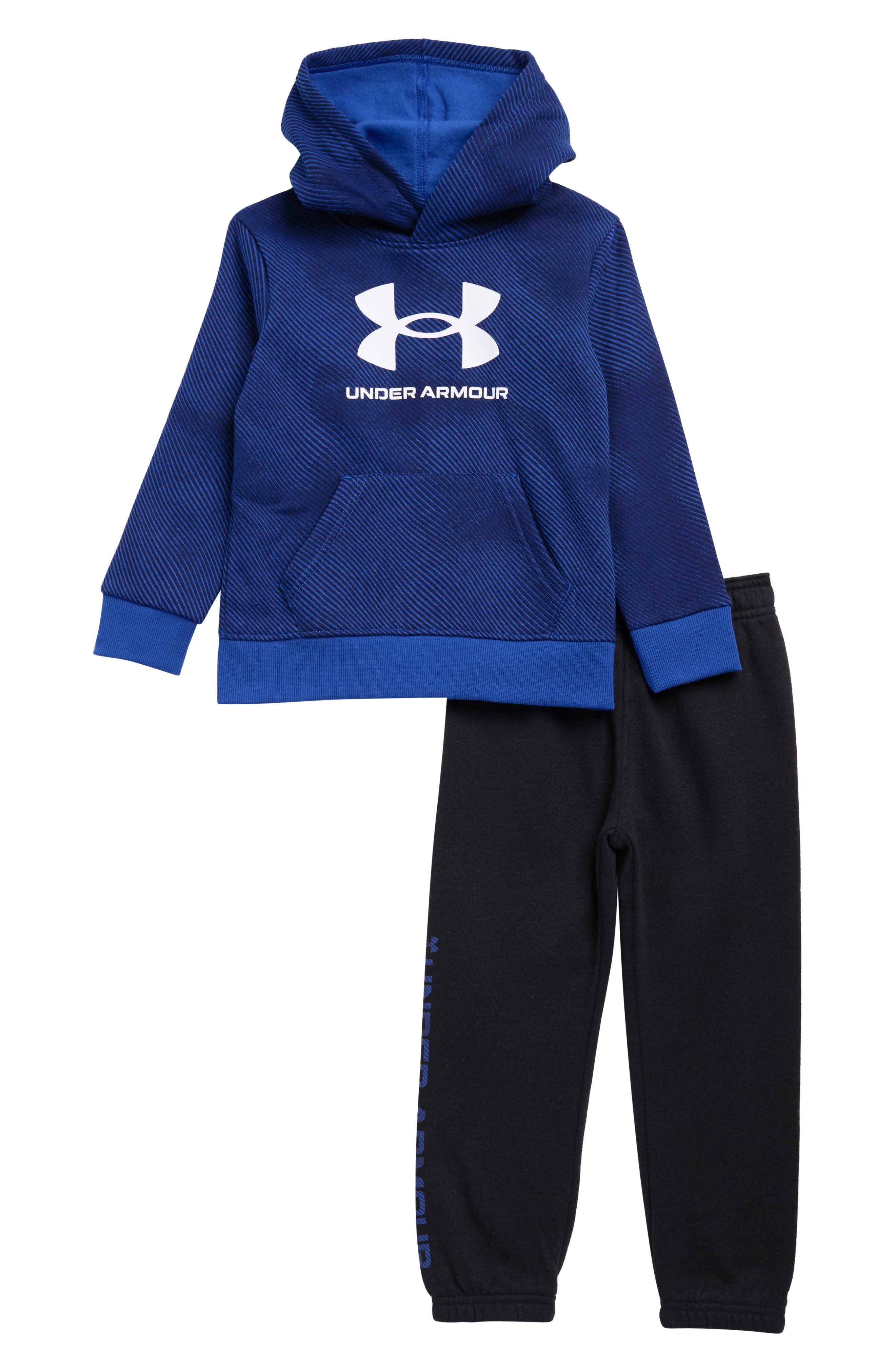 Under Armour Kids' Lino Wave Pullover Hoodie & Joggers Set | Nordstromrack