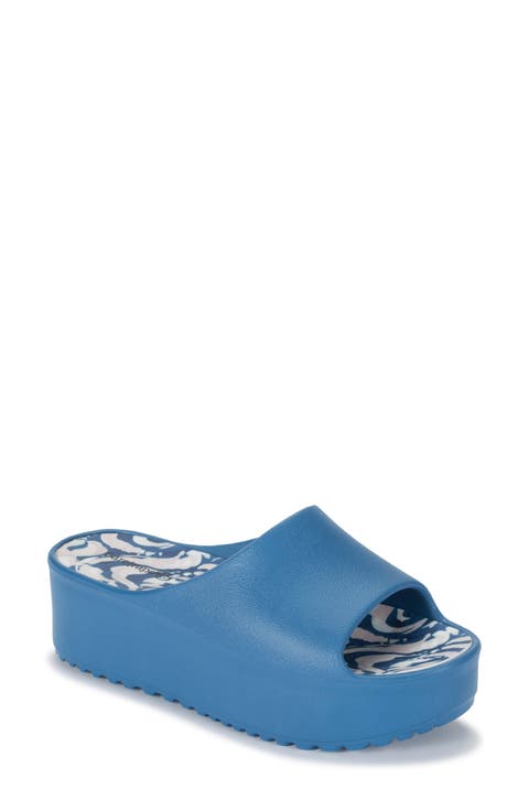 Parvati Platform Slide Sandal (Women)