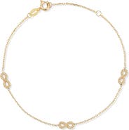 Ember Fine Jewelry 14k Gold Infinity Anklet