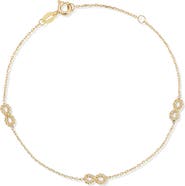 Ember Fine Jewelry 14k Gold Infinity Anklet