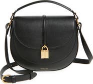 DeMellier Siena Leather Saddle Crossbody Bag