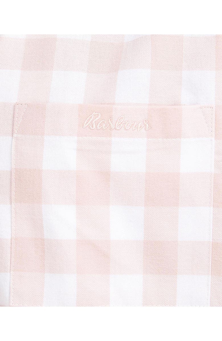 Barbour Etta Gingham Cotton Short Pajamas, Alternate, color,