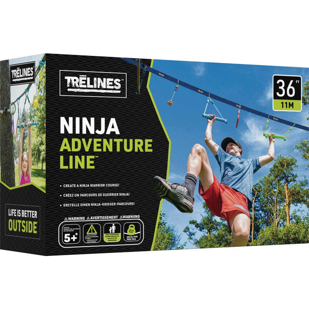 Trelines Adventure Line Ninja 36Ft, 250Lb Capacity in Multicolored  product