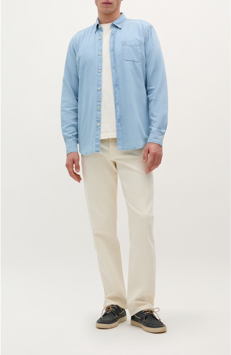 Scalpers Forest Denim Bd Shirt I, Alternate, color, Light Denim