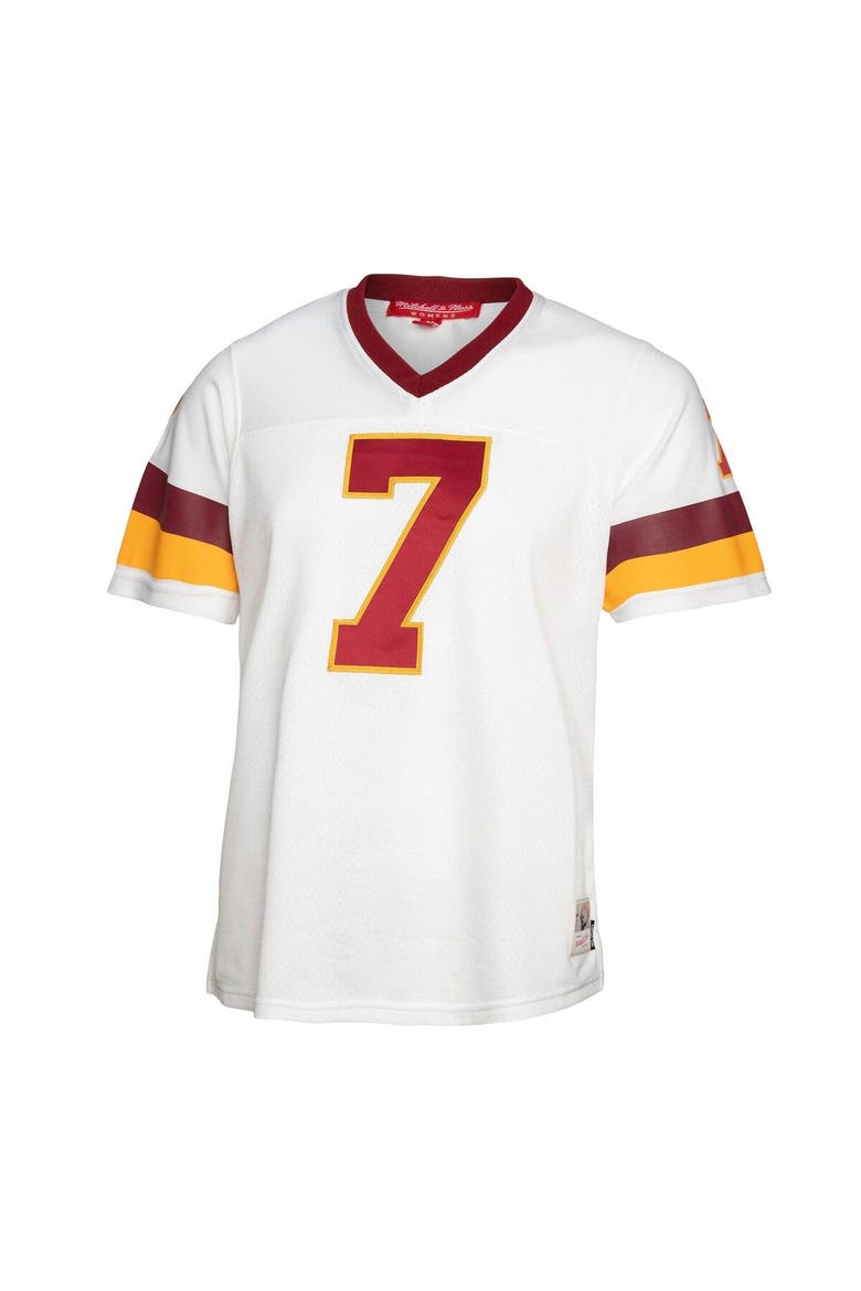 Women's Mitchell & Ness Joe Theismann White Washington Football Team Legacy Replica Player Jersey, Alternate, color, White