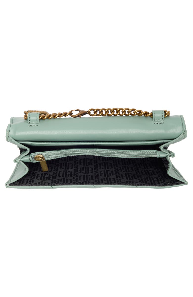 Kurt Geiger London Soho Quilted Leather Wallet on a Chain, Alternate, color,