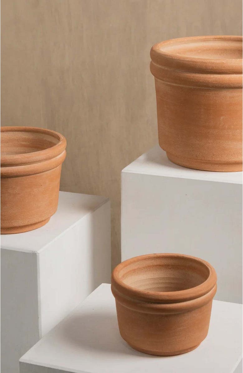 Meso Goods Felipe Terracotta Planter, Alternate, color, Natural