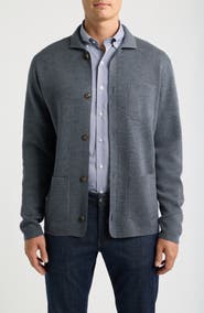 Peter Millar Autumn Crest Sweater Chore Coat