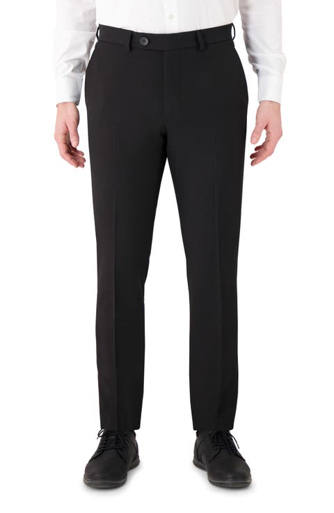 Vince Flat Front Stretch Dress Pants