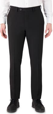 Victor Emmanuel Vince Flat Front Stretch Dress Pants