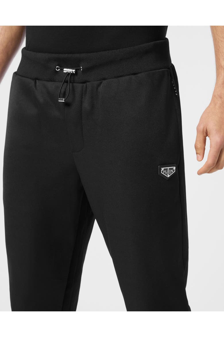 Jogging Trousers Iconic Plein Men, Alternate, color, black
