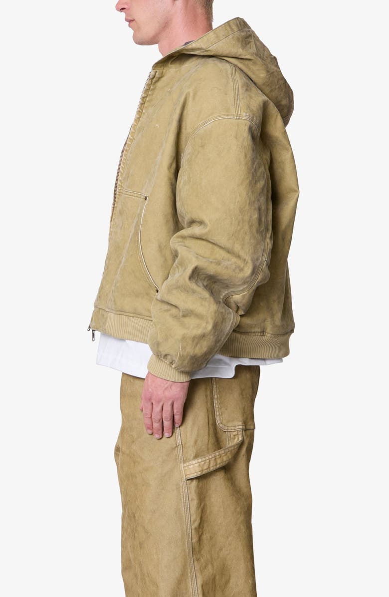 mnml Stretch Cotton Work Jacket, Alternate, color, Tan