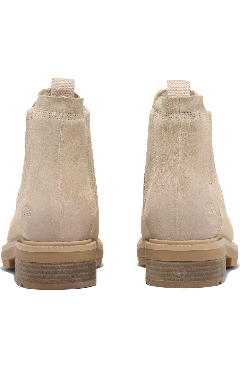 Timberland Brimfield Chelsea Boot, Alternate, color, Light Beige Suede