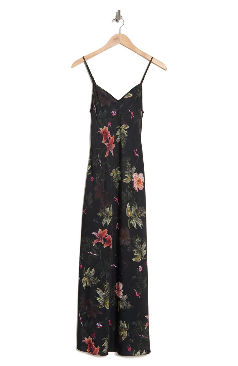 AllSaints Bryony Viviana Slipdress, Alternate, color, 
