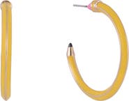 Hallmark Pencil Hoop Earrings