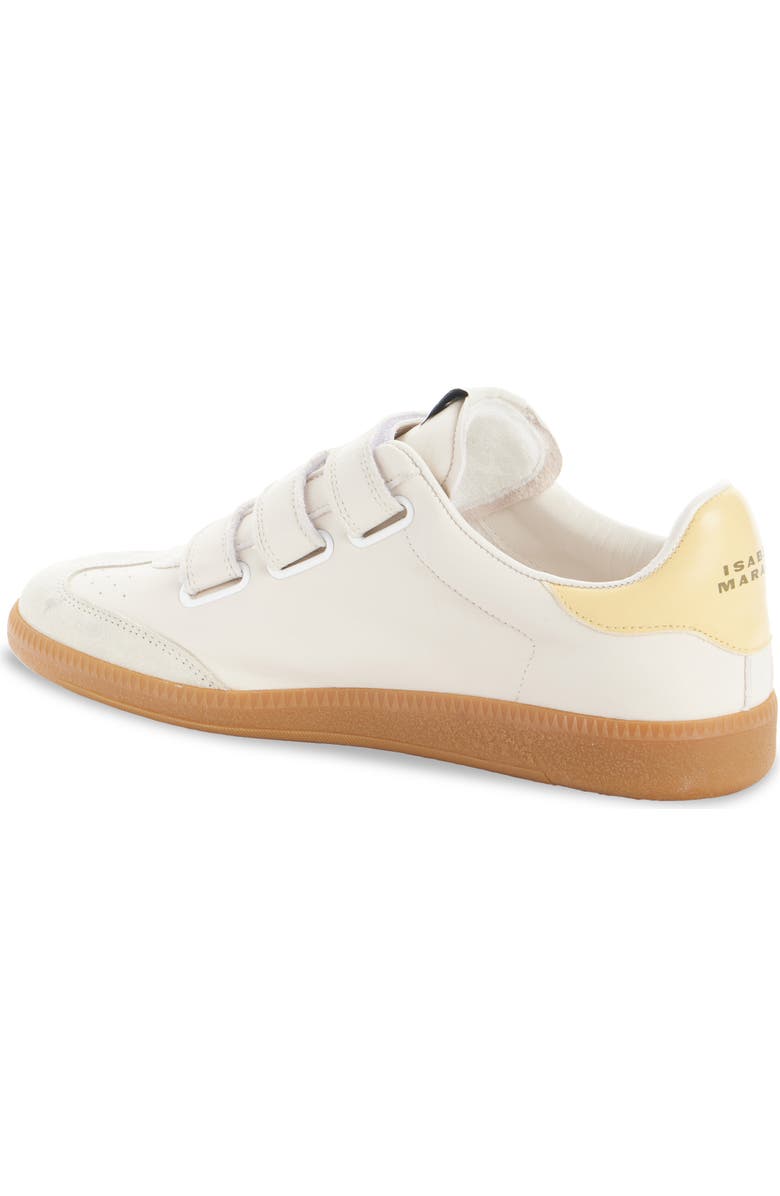Isabel Marant Beth Low Top Sneaker, Alternate, color, Chalk/ Butter