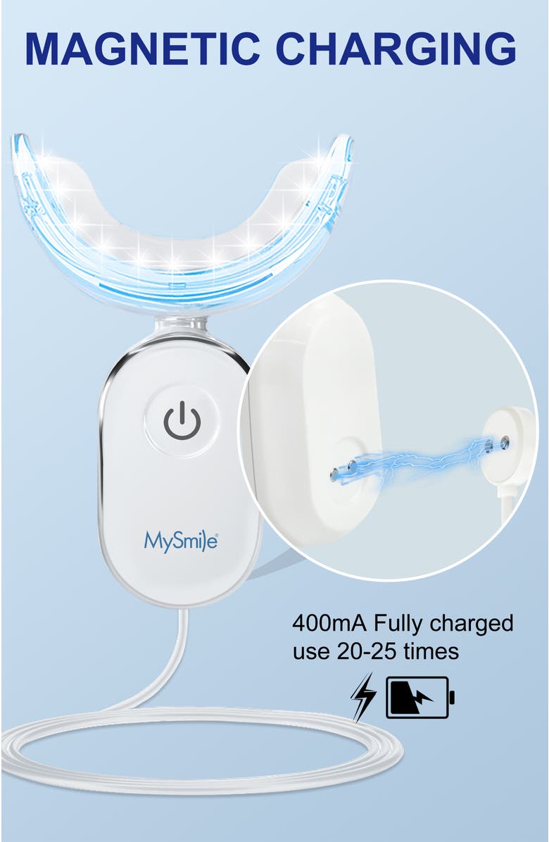 MySmile 28 LED Teeth Whitening Accelerator Light, Alternate, color, Deep Blue