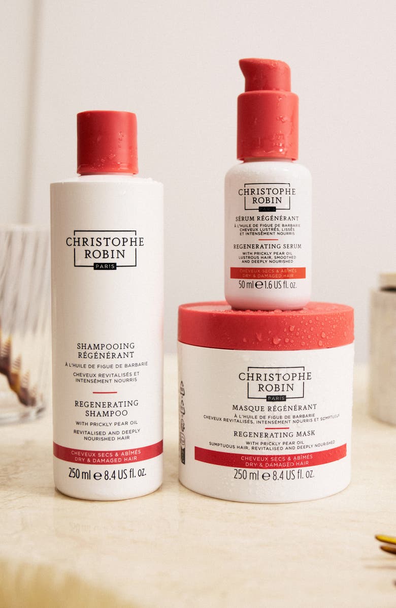 Christophe Robin Regenerating Mask with Rare Prickly Pear Seed Oil, Alternate, color, White/ Orange