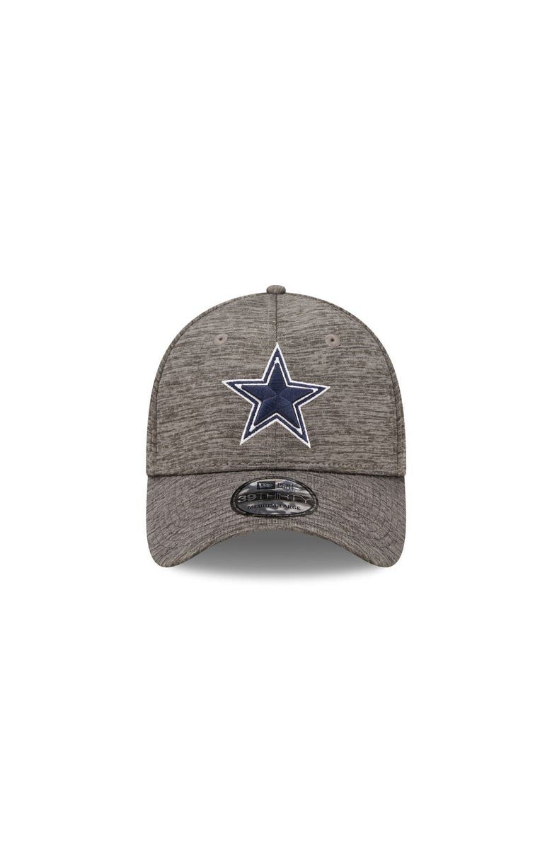 New Era Men's New Era Gray Dallas Cowboys Essential 39THIRTY Flex Hat, Alternate, color,