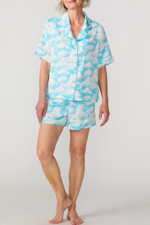 Daydreamer Silky PJ Short Set