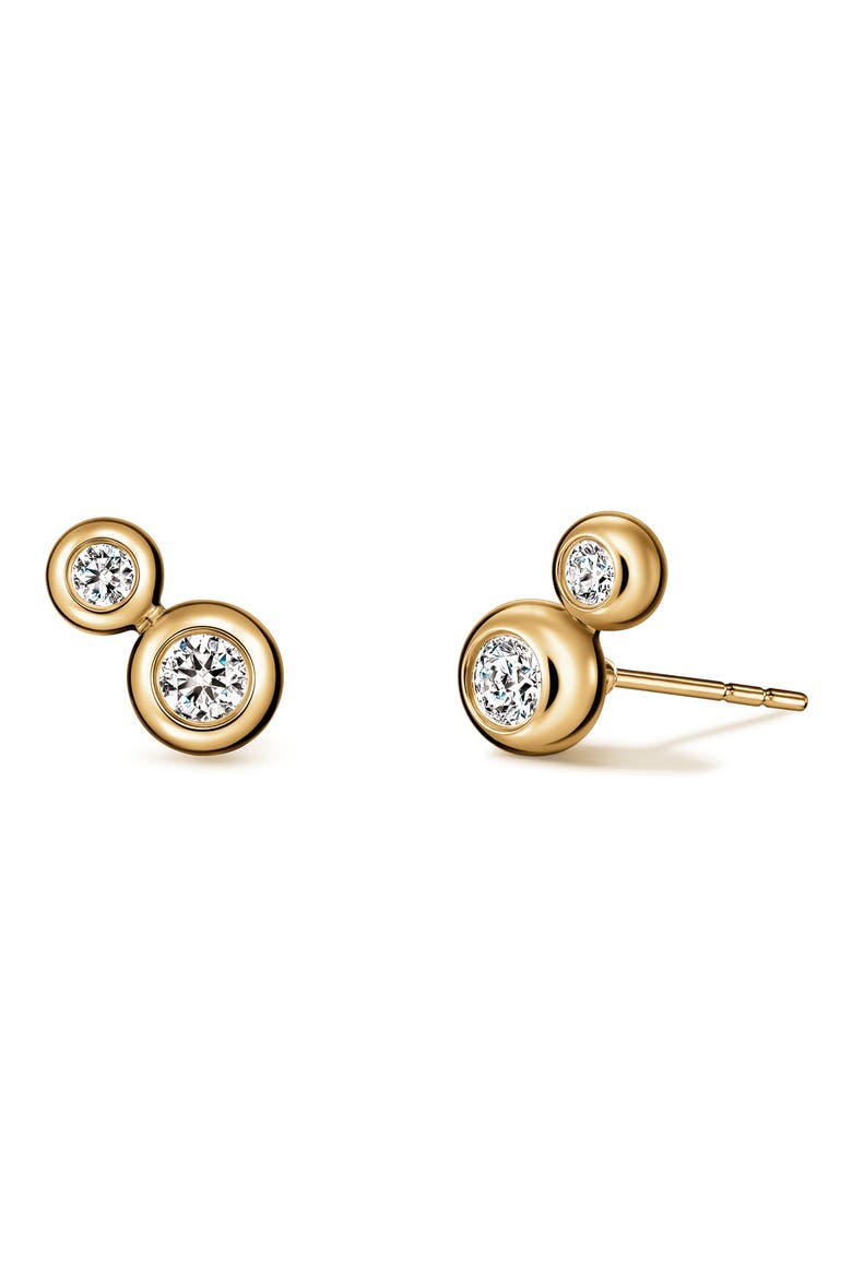 Dream 18k Gold Diamond Drop Earrings, Alternate, color, 18K YELLOW GOLD/DIAMOND