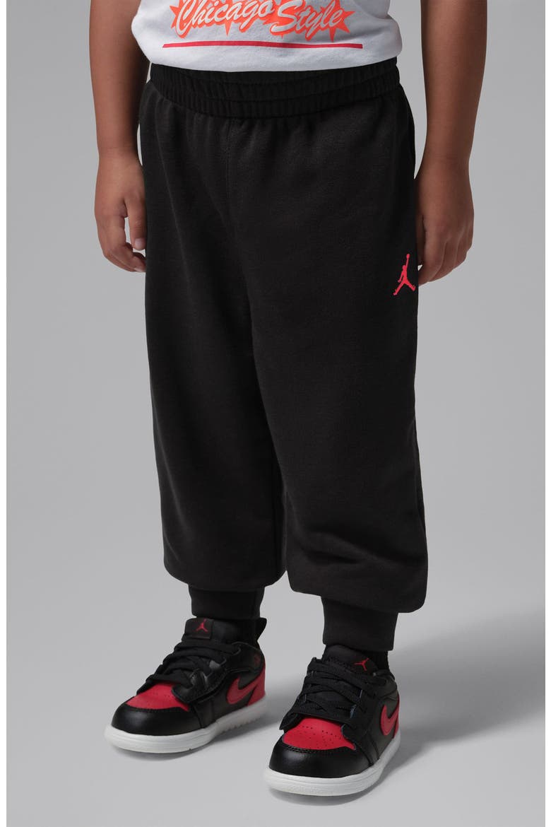 Kids' MJ Hoodie & Joggers Set, Alternate, color, OFF NOIR