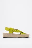 Bimba y Lola Jute Wedge Sandal