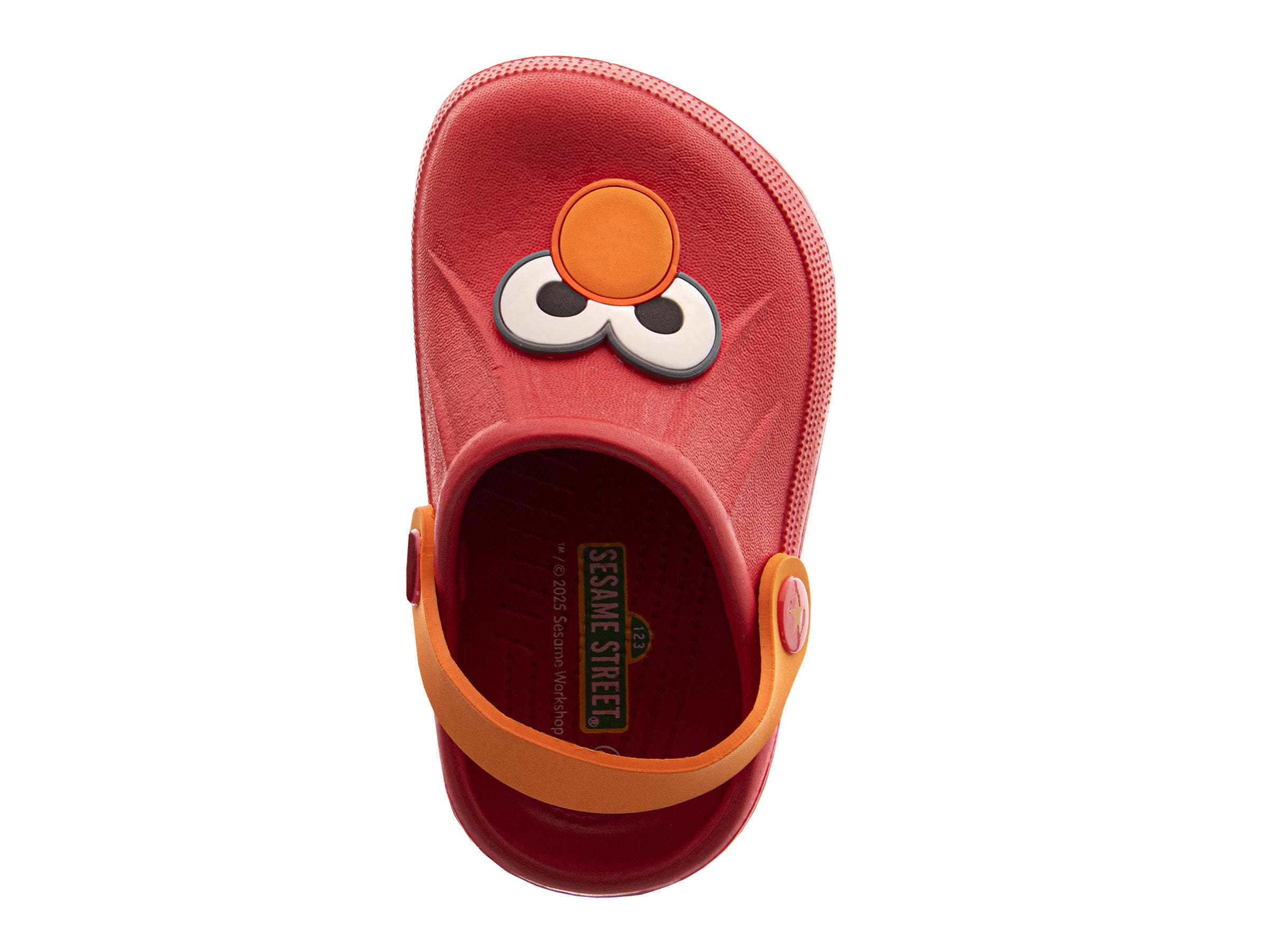 Sesame Street<sup>®</sup> Elmo Character Clogs, Alternate, color, Red
