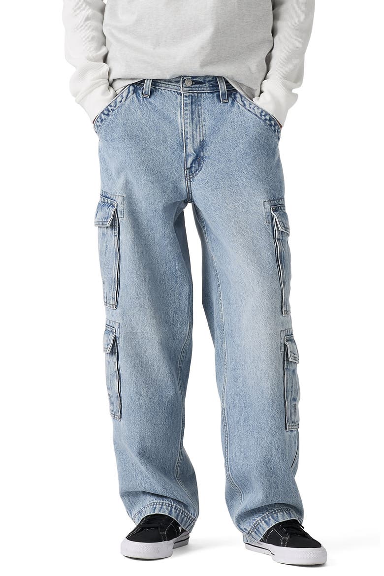 578™ Baggy Cargo Jeans, Main, color, JOYFUL CLOUDS