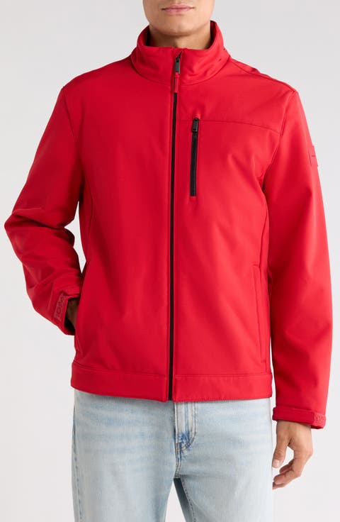 Stand Collar Soft Shell Jacket