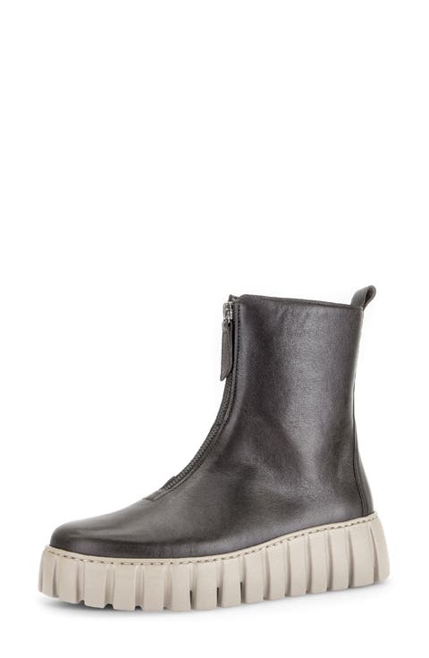Taline Front Zip Bootie