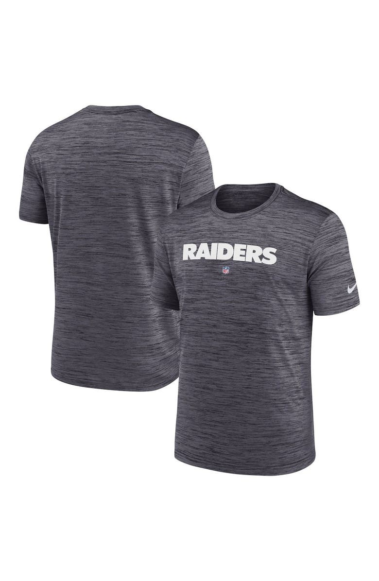 Nike Men's Nike Black Las Vegas Raiders Velocity Performance T-Shirt, Alternate, color, Black