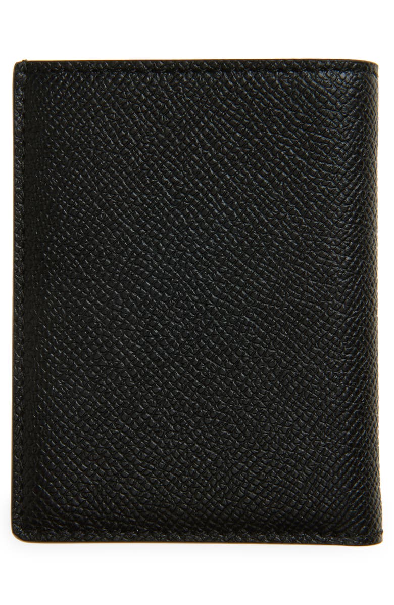 TOM FORD T-Line Leather Bifold Card Case, Alternate, color, Black