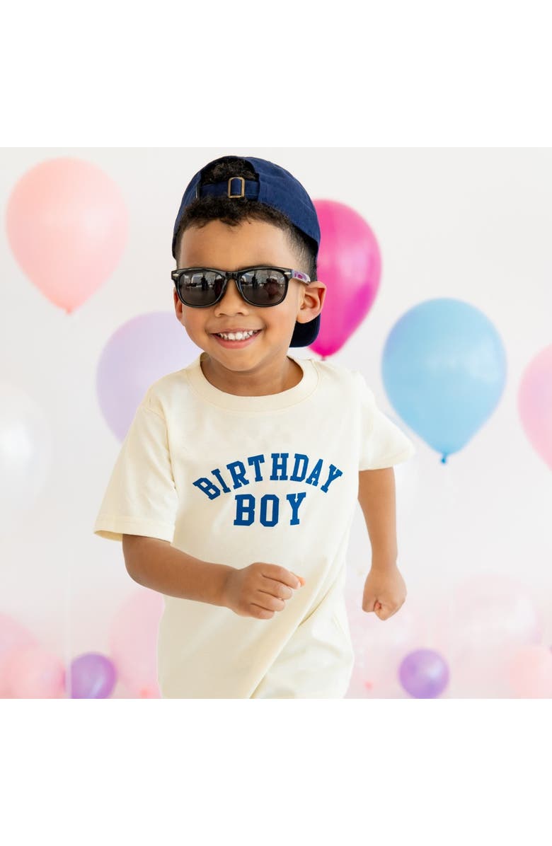 Sweet Wink Birthday Boy Varsity Short Sleeve T-Shirt, Alternate, color, 