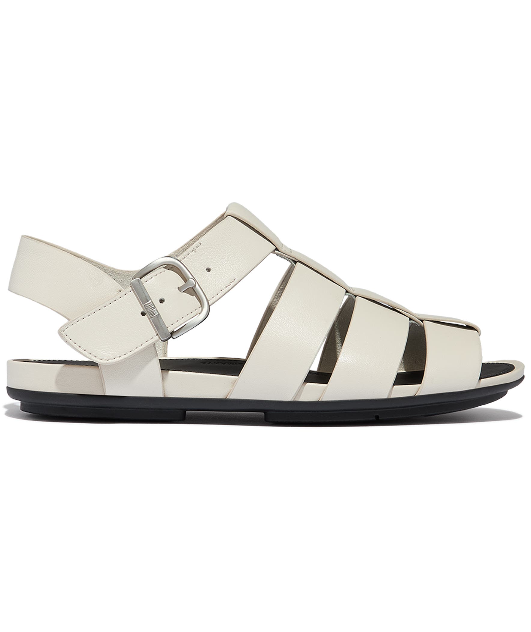 Gracie Leather Fisherman Sandals, Alternate, color, Paris Beige