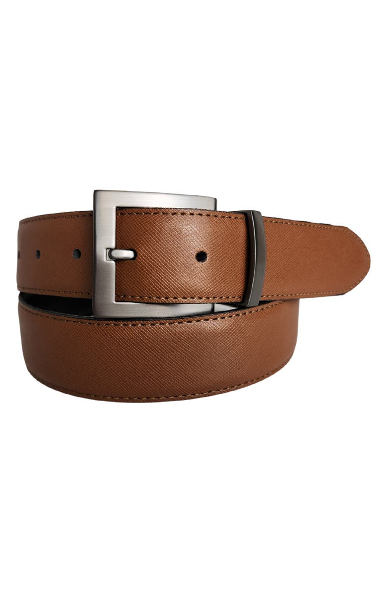 Vince Camuto Reversible Leather Belt, Main, color, 