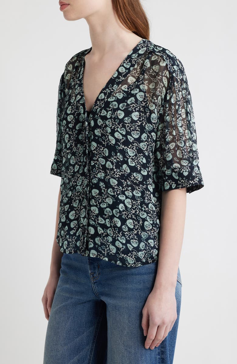 rag & bone Taylor Floral Button-Up Shirt, Alternate, color, Sal Floral