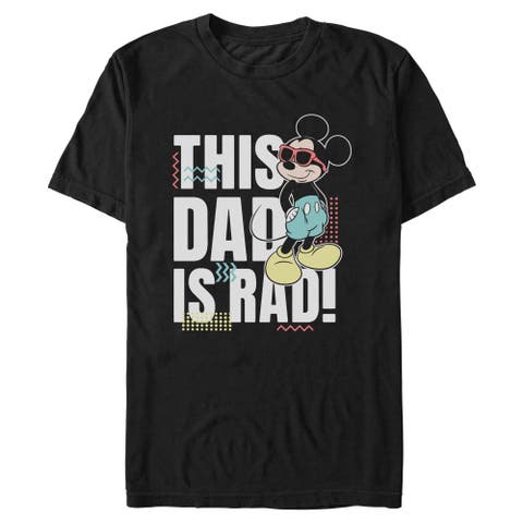 Men's Mickey & Friends This Dad Is Rad  Graphic T-Shirt