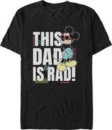 Mickey & Friends Men's Mickey & Friends This Dad Is Rad Graphic T-Shirt