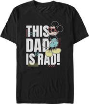 Mickey & Friends Men's Mickey & Friends This Dad Is Rad Graphic T-Shirt