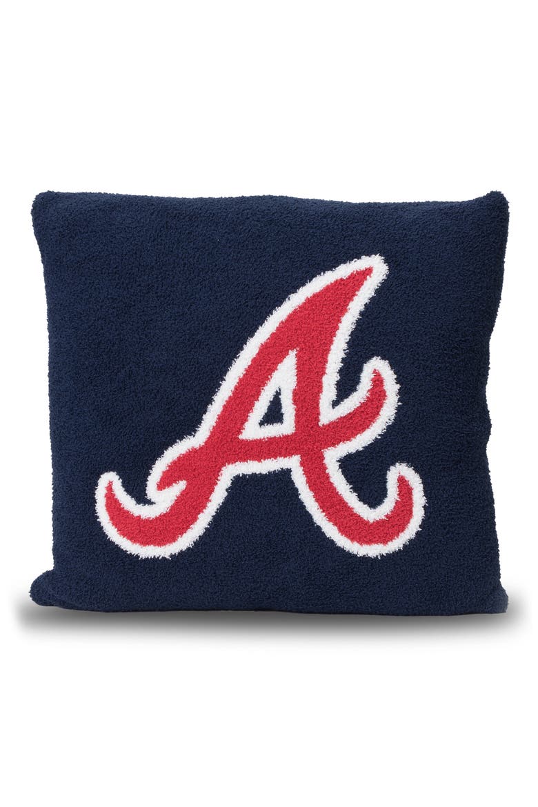 CozyChic® Atlanta Braves Accent Pillow, Alternate, color, BRAVES MULTI
