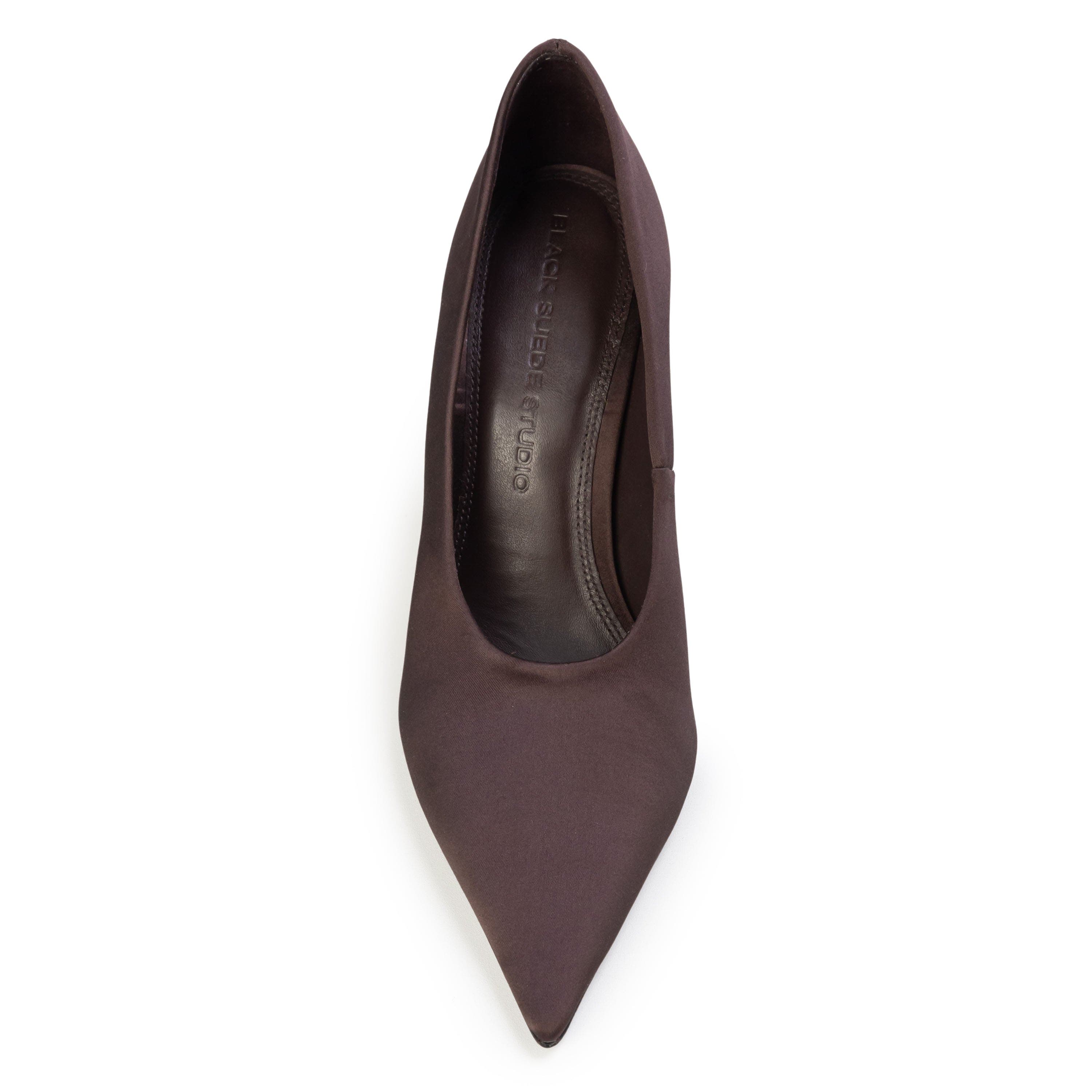 Jona 100 Satin Pump, Alternate, color, Cacao Satin