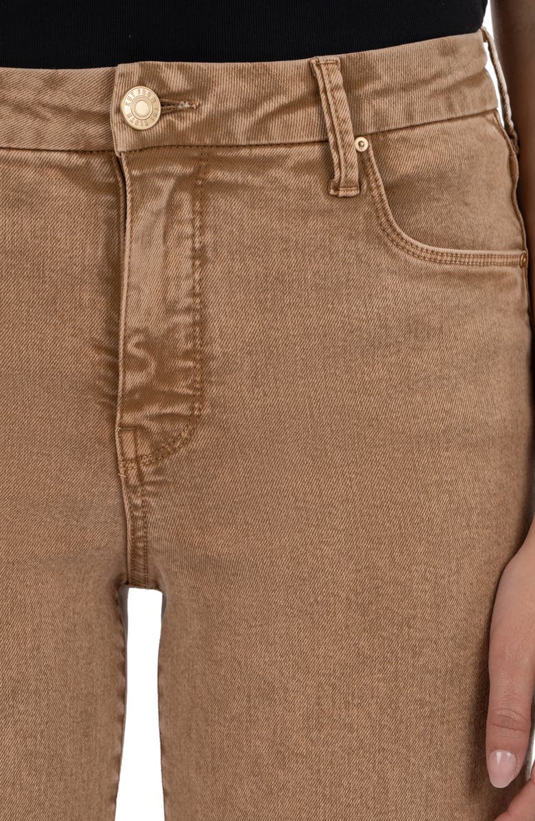 Meg Raw Hem High Waist Wide Leg Jeans